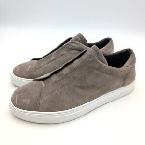 To Boot New York Stone Slip-On Sneaker Shoes Men's Taupe Suede Sz US10.5 EU43.5